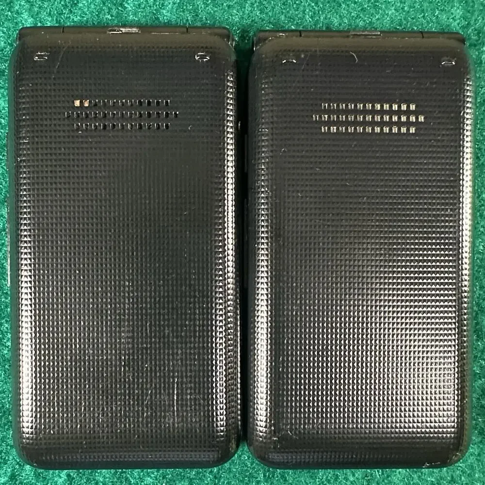 AT&T Cingular Flip IV U102AA 4G LTE Flip Phone KaiOS Black Lot of 2
